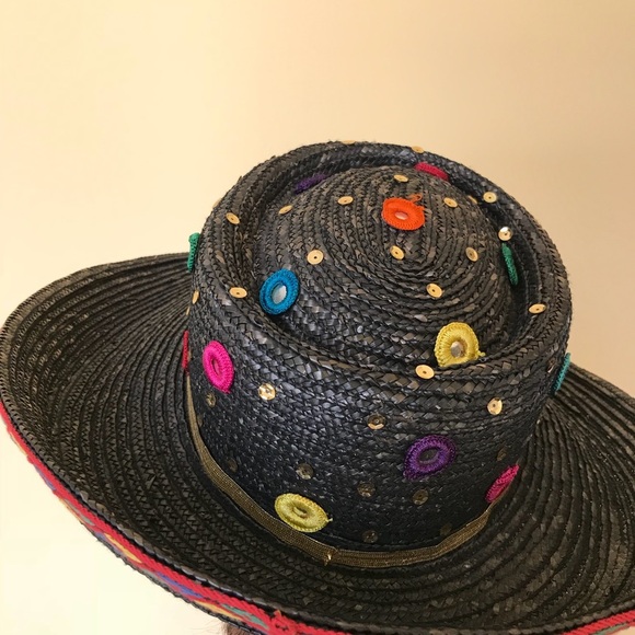 Whitall Shon wide brim hat vintage - Picture 5 of 6